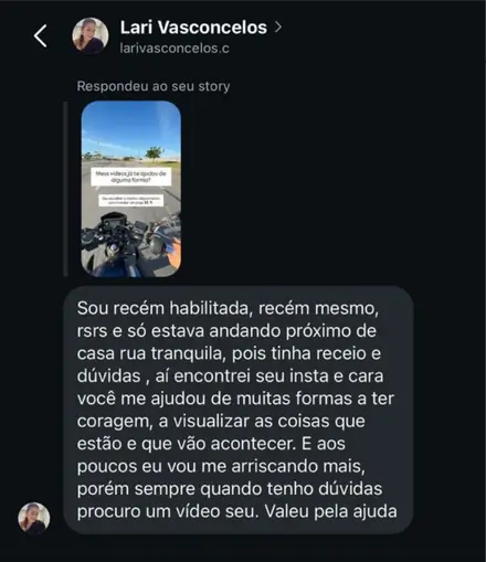 Comentário de aluno