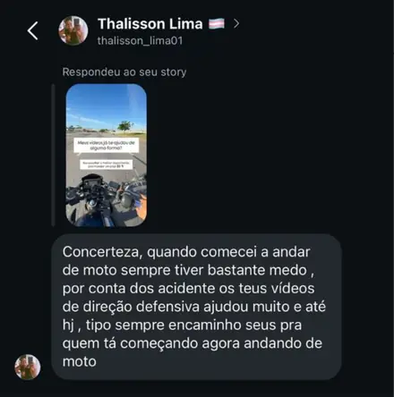 Comentário de aluno