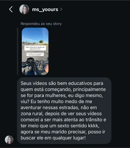 Comentário de aluno